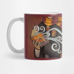 Books Magic Red Mug